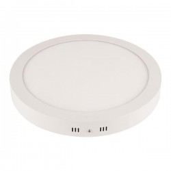 ΦΩΤΙΣΤΙΚΟ ΕΞΩΤΕΡΙΚΟ LED SLIM 12W 4000K Φ170 ΛΕΥΚΟ PLUS