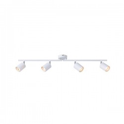 ΣΠΟΤ ΜΕΤΑΛΛΟ 4ΦΩΤΟ 4XGU10 Max 7W 790X165mm ΛΕΥΚΟ ARTE ILLUMINA OLYMP