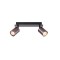 ΣΠΟΤ ΑΛΟΥΜΙΝΙΟ 2ΦΩΤΟ 2XGU10 Max 7W 250X120mm ΓΚΡΙ ARTE ILLUMINA LUXY