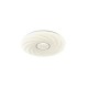 ΠΛΑΦΟΝΙΕΡΑ ΜΕΤΑΛΛΟ-ΠΛΑΣΤΙΚΟ LED 60W 5580Lm 3CCT(3000-4000-6500K) Φ480X75mm ΛΕΥΚΟ ARTE ILLUMINA TRIANO