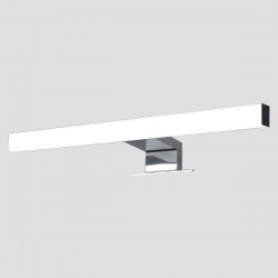 ΦΩΤΙΣΤΙΚΟ ΜΠΑΝΙΟΥ ΠΛΑΣΤΙΚΟ LED 7W 650Lm 4000Κ 500X103X40 ΑΣΗΜΙ (2τρόποι στήριξης) ARTE ILLUMINA DIPLO