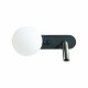 ΑΠΛΙΚΑ ΑΝΑΓΝΩΣΗΣ ΔΙΠΛΟΥ ΦΩΤΙΣΜΟΥ 1xG9 Max 7W + LED 3W 150Lm 3000K 270x152x120mm ΜΑΥΡΗ ARTE ILLUMINA NODE