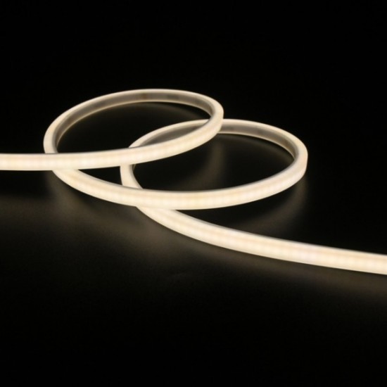 NEON LIGHT MINI 5M IP65 8W 3000K TOP BEND 6*6mm