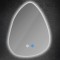 ΚΑΘΡΕΠΤΗΣ ΟΒΑΛ TOUCH LED DIMMABLE ANTIFOG 13W 1040Lm 3CCT (3000-4000-6000K) 500X700mm ARTE ILLUMINA TEARA