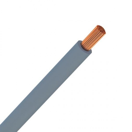 ΚΑΛΩΔΙΟ NYAF H07V-K 1Χ1,5mm² ΓΚΡΙ (100m/Roll)