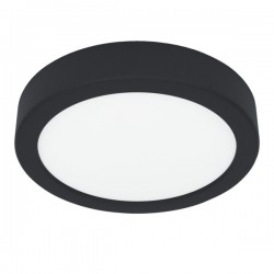 ΦΩΤΙΣΤΙΚΟ ΟΡΟΦΗΣ LED SLIM 24W 3CCT Φ30 ΜΑΥΡΟ PLUS