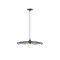 ΦΩΤΙΣΤΙΚΟ ΚΡΕΜΑΣΤΟ BAMBOO ΜΟΝΟΦΩΤΟ 1XE27 Max 15W Φ475X1160mm ΜΑΥΡΟ ARTE ILLUMINA CROSSLINE