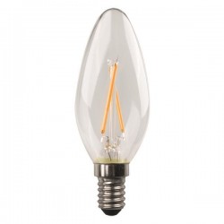 ΛΑΜΠΑ LED ΚΕΡΙ CROSSED FILAMENT 2.2W 250lm E14 2700K 220-240V