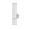 ΑΠΛΙΚΑ ΜΠΑΝΙΟΥ ΤΟΙΧΟΥ ΠΛΑΣΤΙΚΟ LED 6W 600Lm 3CCT(3000-4000-6000K)128χ350χ400mm IP44 ΑΣΗΜΙ ARTE ILLUMINA BREEZE