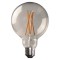 ΛΑΜΠΑ LED ΓΛΟΜΠΟΣ G125 CROSSED FILAMENT 11W 1600lm Ε27 3000K 220-240V DIMMABLE CLEAR