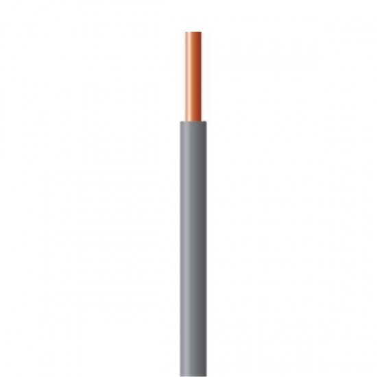 ΚΑΛΩΔΙΟ NYA ΗΟ7V-U 1Χ2,5mm² ΓΚΡΙ (100m/Roll)