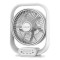 ΑΝΕΜΙΣΤΗΡΑΣ BOX FAN ΕΠΑΝΑΦΟΡΤΙΖΟΜΕΝΟΣ Φ38 20W ΜΕ LED ΦΩΣ 2W ΛΕΥΚΟΣ