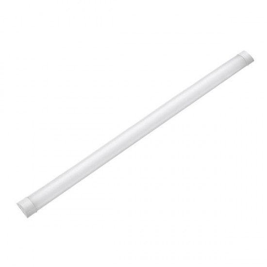 ΦΩΤΙΣΤΙΚΟ SLIM ΟΒΑΛ ΜΕ ΠΛΑΚΕΤΑ LED ΚΑΙ ΔΙΑΚΟΠΤΗ ON/OFF 30-40-50W 1.50m 3CCT IP40 ΛΕΥΚΟ