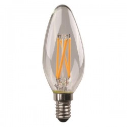 ΛΑΜΠΑ LED ΚΕΡΙ CROSSED FILAMENT 6.5W 806lm E14 4000K 220-240V
