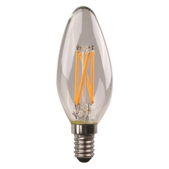 ΛΑΜΠΑ LED ΚΕΡΙ CROSSED FILAMENT 6.5W 806lm E14 4000K 220-240V