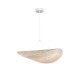 ΦΩΤΙΣΤΙΚΟ ΚΡΕΜΑΣΤΟ TYVEK ΜΟΝΟΦΩΤΟ LED 15W 675Lm 3000K Φ600mm ΛΕΥΚΟ ARTE ILLUMINA NEFI
