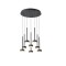 ΦΩΤΙΣΤΙΚΟ ΚΡΕΜΑΣΤΟ 55W 3300Lm 3000K Φ50XH180 ΜΑΥΡΟ ARTE ILLUMINA ISOLA
