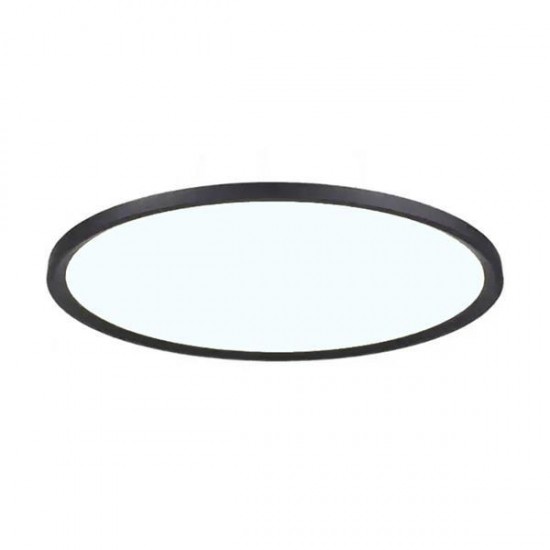 ΦΩΤΙΣΤΙΚΟ ΟΡΟΦΗΣ LED SLIM 36W 3CCT Φ40 ΜΑΥΡΟ PLUS