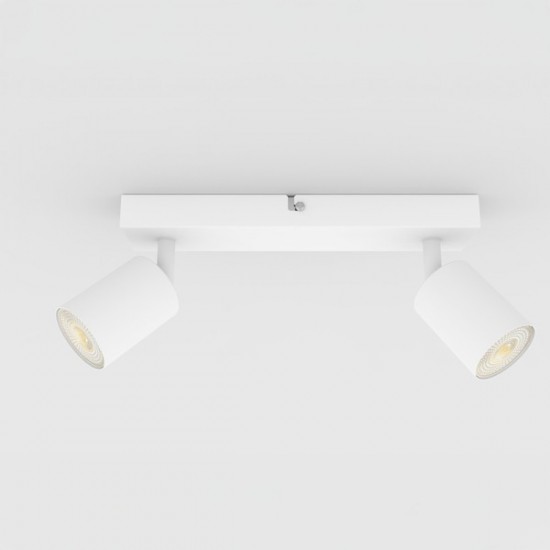 ΣΠΟΤ ΟΡΟΦΗΣ ΔΙΠΛΟ GU10 Max5w Φ200x60x105mm S1962 ΛΕΥΚΟ ARTE ILLUMINA BRAVA