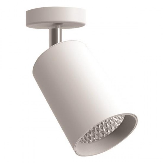 ΦΩΤΙΣΤΙΚΟ ΟΡΟΦΗΣ ΚΙΝΗΤΟ ΚΥΛΙΝΔΡΟΣ LED 18W 1530lm 4000K 170-265V ΛΕΥΚΟ PLUS ARTE ILLUMINA ROTONDO