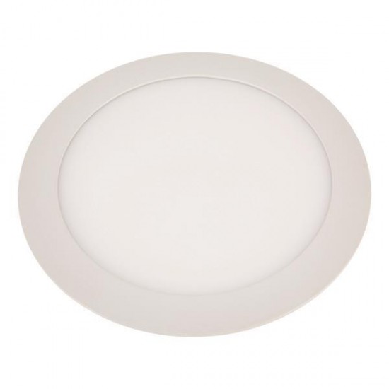 ΦΩΤΙΣΤΙΚΟ ΧΩΝΕΥΤΟ LED SLIM 20W 6500K Φ225 ΛΕΥΚΟ VALUE