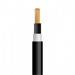 ΚΑΛΩΔΙΟ NYY J1VV-R 1Χ25mm² ΜΑΥΡΟ (1000m/Drum)