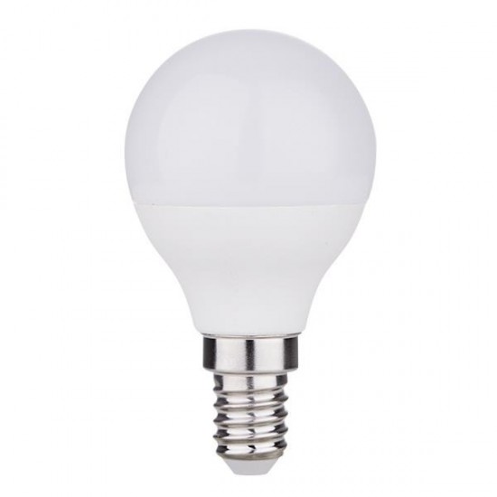 ΛΑΜΠΑ LED ΣΦΑΙΡΙΚΗ 4.9W 806lm E14 6500K 175-265V "PRO"