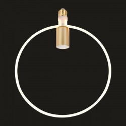 ΛΑΜΠΑ LED SOFT FILAMENT ΚΥΚΛΟΣ 12W 1500lm E27 2700K 220-240V DIMMABLE FROST