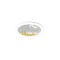 ΠΛΑΦΟΝΙΕΡΑ ΜΕΤΑΛΛΟ-ΠΛΑΣΤΙΚΟ LED 60W 5940Lm 3CCT (3000-4000-6500K) Φ480X65mm ΛΕΥΚΟ-ΚΙΤΡΙΝΟ ARTE ILLUMINA ALEGRE