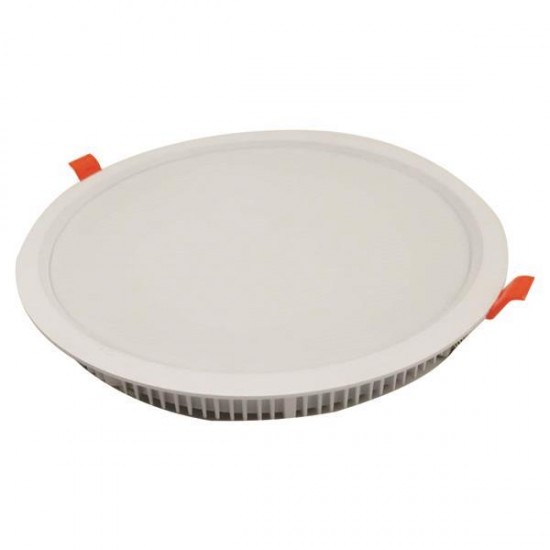 ΦΩΤΙΣΤΙΚΟ ΧΩΝΕΥΤΟ LED SLIM 40W 3000Κ Φ225 ΛΕΥΚΟ PLUS