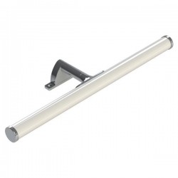 ΦΩΤΙΣΤΙΚΟ ΜΠΑΝΙΟΥ ΑΛΟΥΜΙΝΙΟ-ΠΛΑΣΤΙΚΟ LED 6W 600Lm 3000K 400X116X53mm IP44 ΑΣΗΜΙ ARTE ILLUMINA NERO