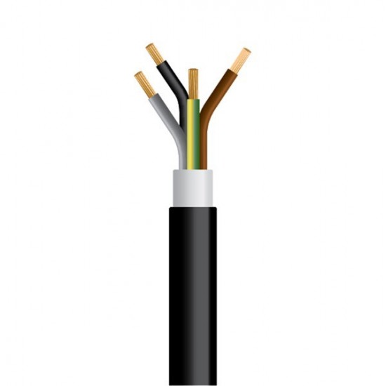 ΚΑΛΩΔΙΟ NYY J1VV-R 4X10mm² ΜΑΥΡΟ (1000m/Drum)