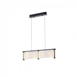 ΦΩΤΙΣΤΙΚΟ ΚΡΕΜΑΣΤΟ ΑΚΡΥΛΙΚΟ LED 24W 3024Lm 3000K 600X270X175mm Γαλλικό Χρυσό ARTE ILLUMINA RAVENA