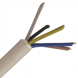 ΚΑΛΩΔΙΟ NYΜ A05VV-R 5Χ6mm² ΛΕΥΚΟ (1000m/Drum)