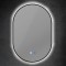 ΚΑΘΡΕΠΤΗΣ ΟΒΑΛ ΜΕ ΜΑΥΡΟ ΠΛΑΙΣΙΟ TOUCH LED DIMMABLE ANTIFOG 13W 1120Lm 3CCT (3000-4000-6000K) 500X700mm ARTE ILLUMINA CYLIS