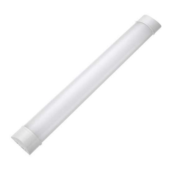 ΦΩΤΙΣΤΙΚΟ SLIM ΟΒΑΛ ΜΕ ΠΛΑΚΕΤΑ LED ΚΑΙ ΔΙΑΚΟΠΤΗ ON/OFF 10-15-20W 0.60m 3CCT IP40 ΛΕΥΚΟ