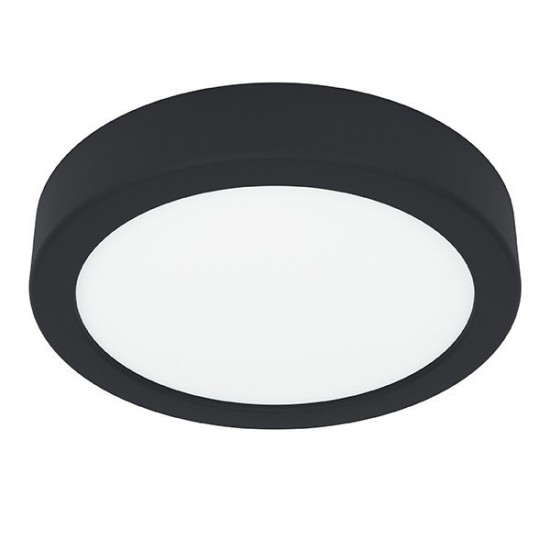 ΦΩΤΙΣΤΙΚΟ ΟΡΟΦΗΣ LED SLIM 24W 3CCT Φ30 ΜΑΥΡΟ PLUS