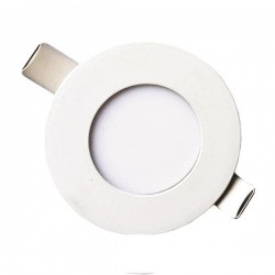 ΦΩΤΙΣΤΙΚΟ ΧΩΝΕΥΤΟ LED SLIM 3W 3000K Φ85 ΛΕΥΚΟ PLUS