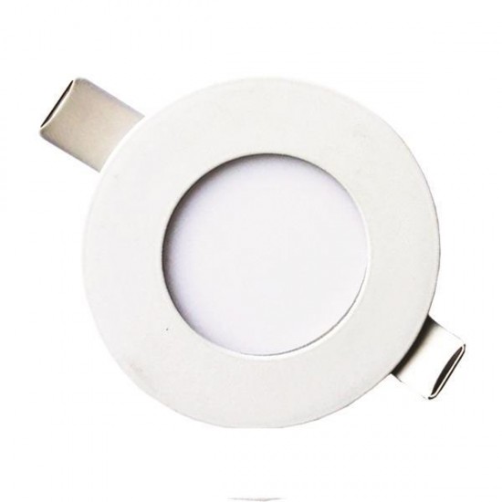 ΦΩΤΙΣΤΙΚΟ ΧΩΝΕΥΤΟ LED SLIM 3W 3000K Φ85 ΛΕΥΚΟ PLUS