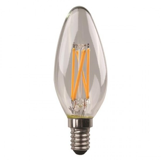 ΛΑΜΠΑ LED ΚΕΡΙ CROSSED FILAMENT 4,5W 480lm E14 2700K 220-240V BLISTER
