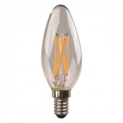 ΛΑΜΠΑ LED ΚΕΡΙ CROSSED FILAMENT 6.5W 806lm E14 3000K 220-240V