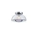 ΠΛΑΦΟΝΙΕΡΑ ΓΥΑΛΙΝΗ G9 MAX 7W 230X230X150mm ΑΣΗΜΙ ARTE ILLUMINA CLEAR